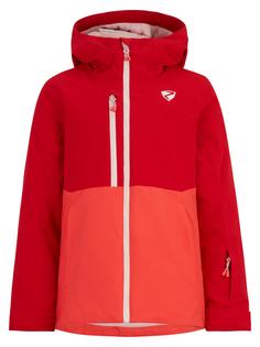 Ziener ABILA Skijacke Kinder red salsa stru