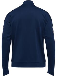 Rückansicht von hummel TECH MOVE POLY ZIP JACKET Funktionssweatshirt Herren SARGASSO SEA