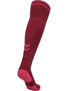 hummel ELEMENT FOOTBALL SOCK Sportsocken BIKING RED/RASPBERRY SORBET