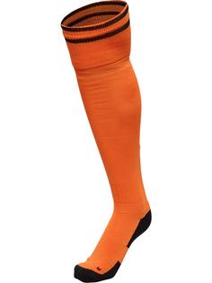 Rückansicht von hummel ELEMENT FOOTBALL SOCK Sportsocken ORANGE TIGER