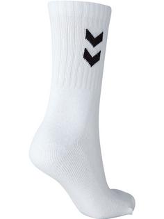 Rückansicht von hummel 3-Pack Basic Sock Sportsocken WHITE