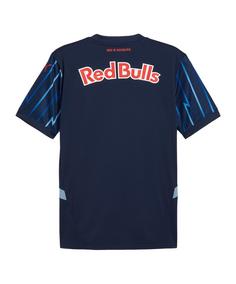 Rückansicht von PUMA RB Salzburg Trikot Home 24/25 Fußballtrikot Kinder blaurot