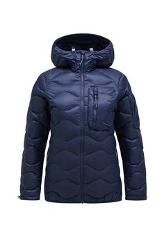 Peak Performance W Helium Utility Down Hood Jacket Winterjacke Damen dunkelblau