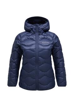 Peak Performance W Helium Down Hood Jacket Winterjacke Damen dunkelblau