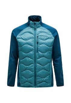 Peak Performance M Helium Down Hybrid Jacket Funktionsjacke Herren PETROL