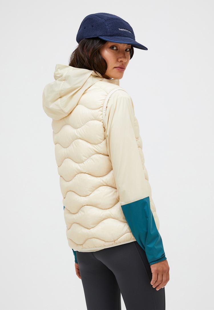 Peak Performance Peak Performance W Helium Down Vest Steppweste Damen - BEIGE - 0 | SportScheck
