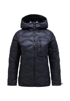 Peak Performance W Helium Utility Down Hood Jacket Winterjacke Damen SCHWARZ