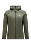 Peak Performance M Rider Zip Hood Fleecejacke Herren - olive