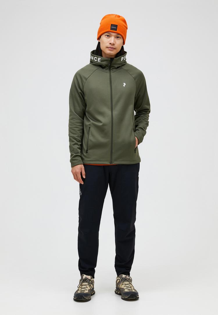 Peak Performance Peak Performance M Rider Zip Hood Fleecejacke Herren - olive - 0 | SportScheck