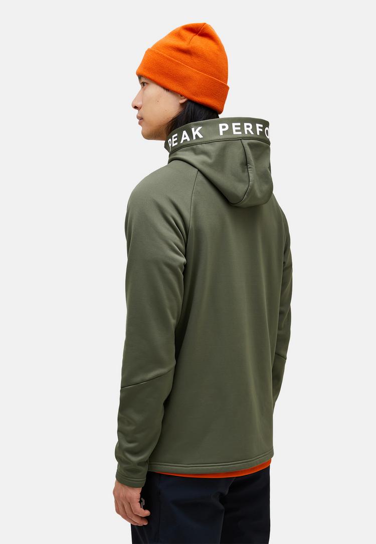 Peak Performance Peak Performance M Rider Zip Hood Fleecejacke Herren - olive - 1 | SportScheck