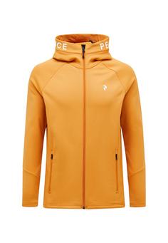 Peak Performance M Rider Zip Hood Funktionsjacke Herren hellorange