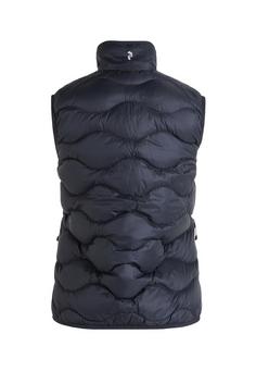 Rückansicht von Peak Performance W Helium Down Vest Daunenweste Damen SCHWARZ