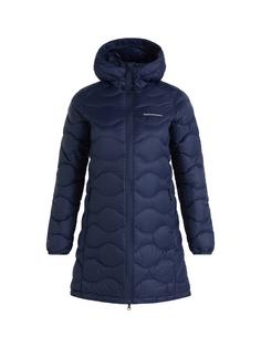 Peak Performance W Helium Down Parka Daunenmantel Damen BLAU