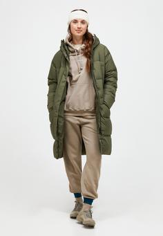 Rückansicht von Peak Performance W Quiver Down Parka Daunenmantel Damen OLIVE