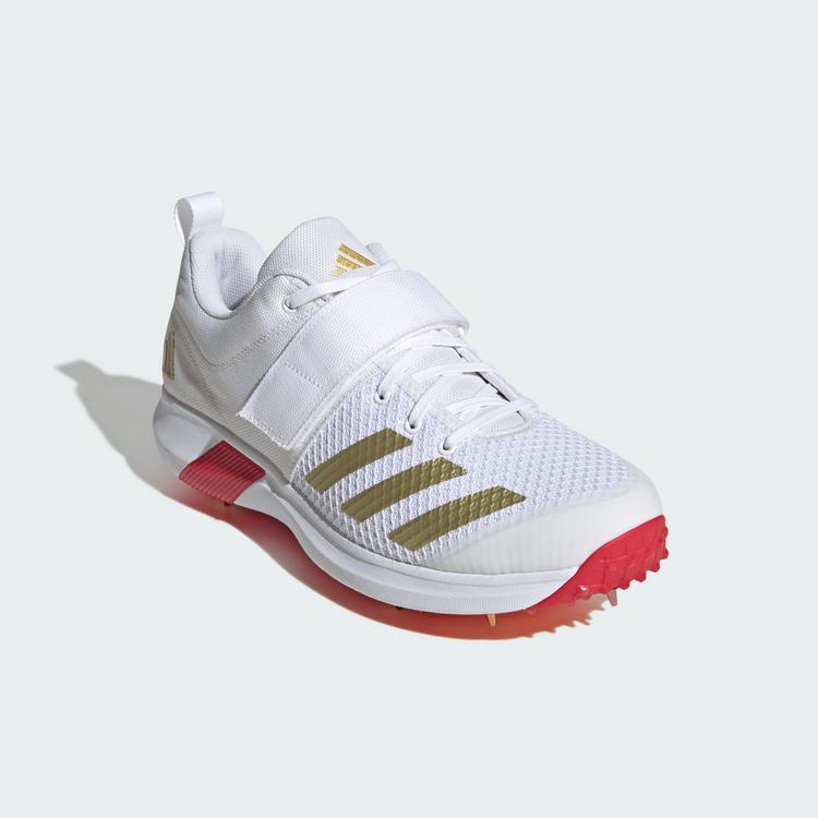 adidas adidas Adipower Vector 20 Schuh Multifunktionsschuhe Herren - Cloud White / Gold Metallic / Pure Ruby - 3 | SportScheck