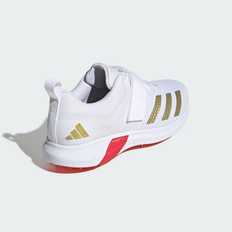adidas adidas Adipower Vector 20 Schuh Multifunktionsschuhe Herren - Cloud White / Gold Metallic / Pure Ruby - 4 | SportScheck