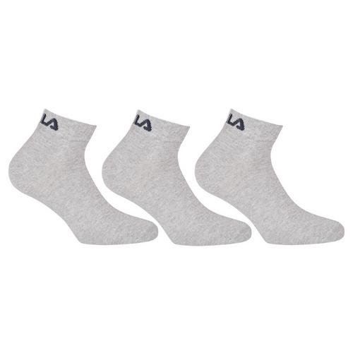 Rückansicht von FILA Socken Freizeitsocken Grau