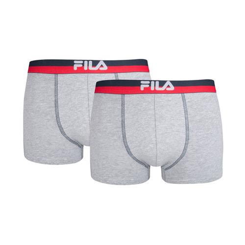 Rückansicht von FILA Boxershort Hipster Herren Grau