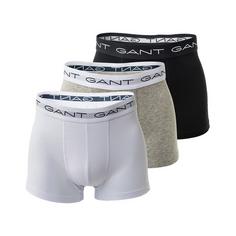 GANT Boxershort Hipster Herren Schwarz/Weiß/Grau