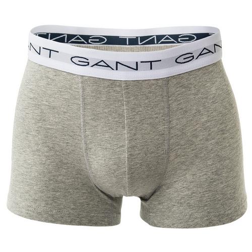Rückansicht von GANT Boxershort Hipster Herren Schwarz/Weiß/Grau