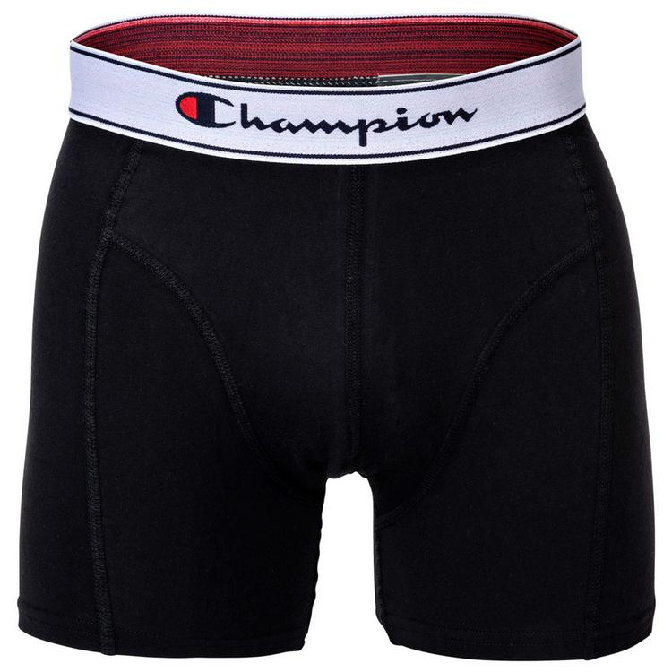 CHAMPION CHAMPION Boxershort Unterhose Herren - Schwarz/Grau meliert - 0 | SportScheck