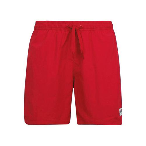 Rückansicht von FILA Badeshorts Badeshorts Herren Rot