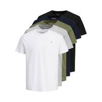 Jack & Jones T-Shirt T-Shirt Herren - Wei&szlig;/Grau/Gr&uuml;n/Blau/Schwarz