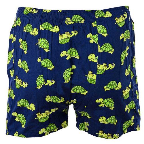 Rückansicht von HAPPY SHORTS Web-Boxershorts Boxershorts Herren Schildkröte