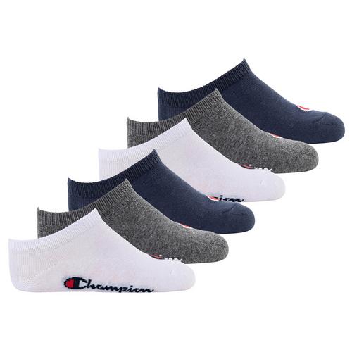 Rückansicht von CHAMPION Socken Freizeitsocken Blau/Weiß/Grau