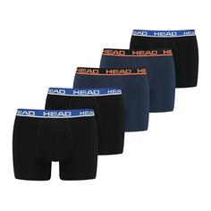 HEAD Boxershort Hipster Herren Schwarz/Blau