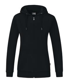 JAKO Organic Kapuzenjacke Damen Trainingsjacke Damen schwarz