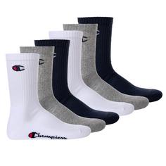 CHAMPION Socken Freizeitsocken Blau/Weiß/Grau