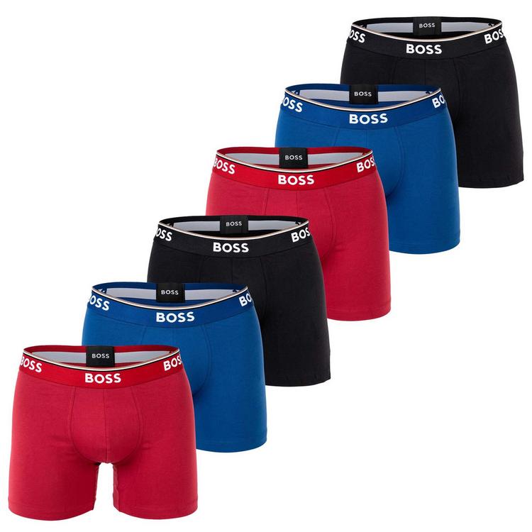 Boss Boss Boxershort Unterhose Herren - Rot/Blau/Schwarz - 0 | SportScheck