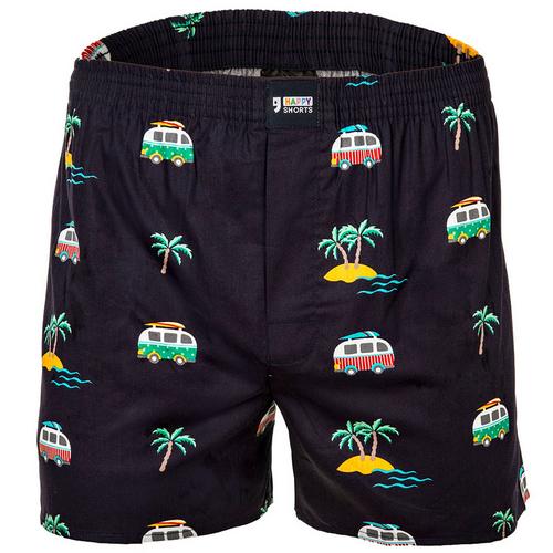 HAPPY SHORTS Web-Boxershorts Unterhose Herren