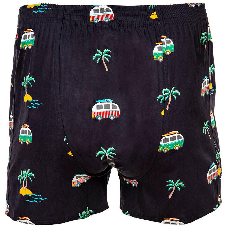 HAPPY SHORTS HAPPY SHORTS Web-Boxershorts Unterhose Herren - Vacation - 0 | SportScheck