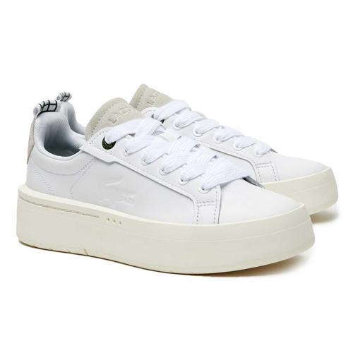 Rückansicht von Lacoste Sneaker Sneaker Damen Weiß