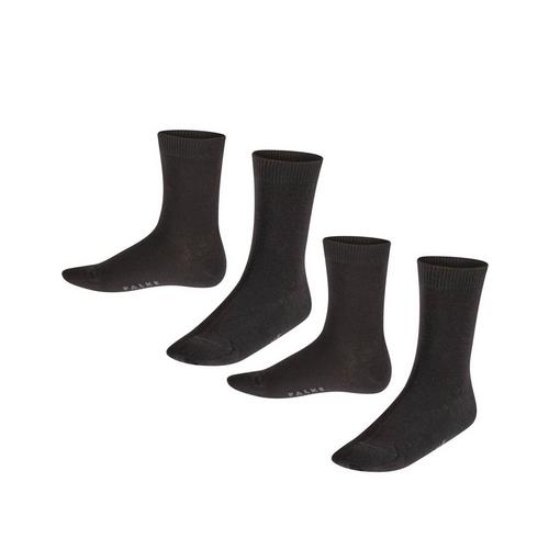 Rückansicht von Falke Socken Freizeitsocken Schwarz