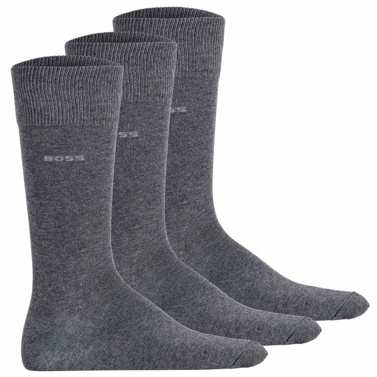 Boss Boss Socken Socken Herren - Schwarz/Grau - 3 | SportScheck