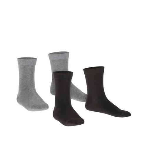 Rückansicht von Falke Socken Freizeitsocken Schwarz/Grau
