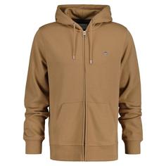 GANT Sweatjacke Sweatjacke Herren Khaki