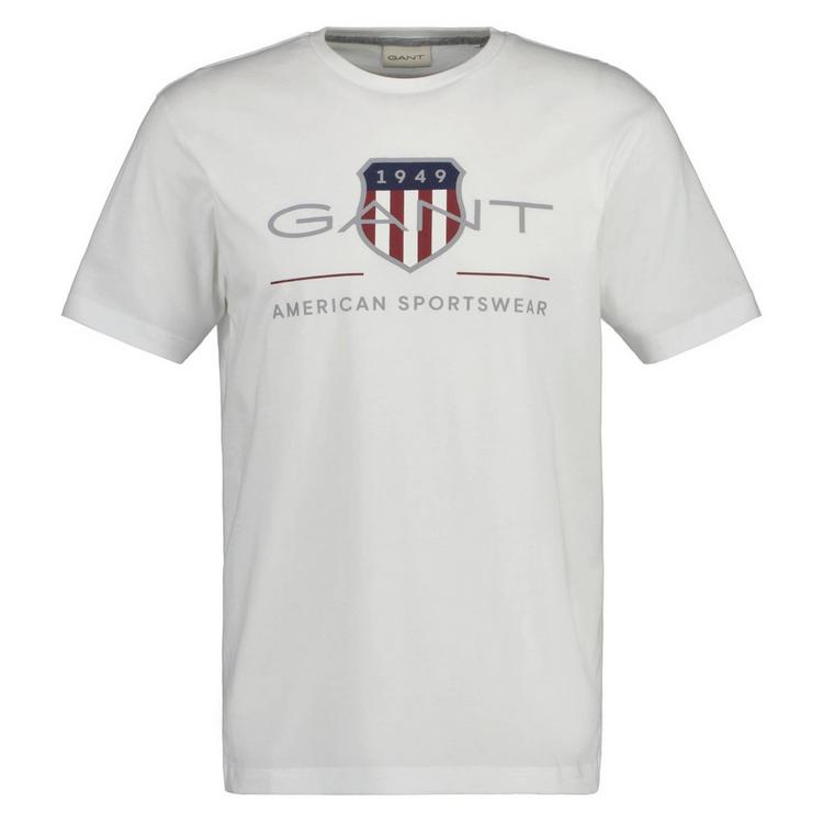 GANT GANT T-Shirt T-Shirt Herren - Wei&szlig; - 0 | SportScheck