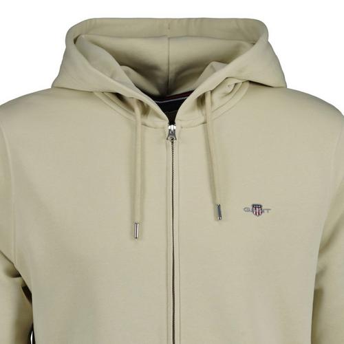 Rückansicht von GANT Sweatjacke Sweatjacke Herren Beige