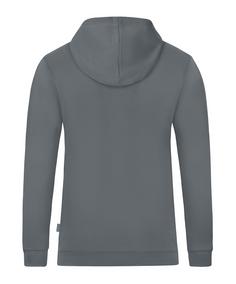 Rückansicht von JAKO Organic Kapuzensweat Funktionssweatshirt Herren graugraugrau