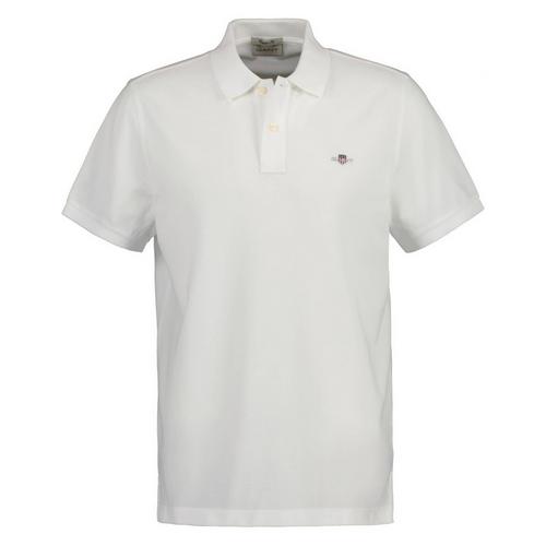 Rückansicht von GANT Poloshirt Poloshirt Herren Weiß