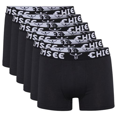 Rückansicht von Chiemsee Boxershort Hipster Herren Schwarz