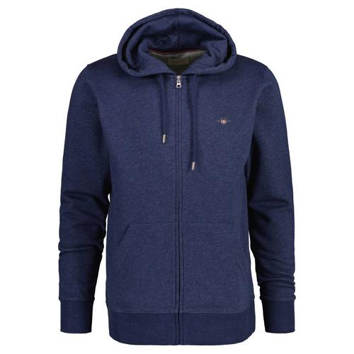 Rückansicht von GANT Sweatjacke Sweatjacke Herren Jeansblau