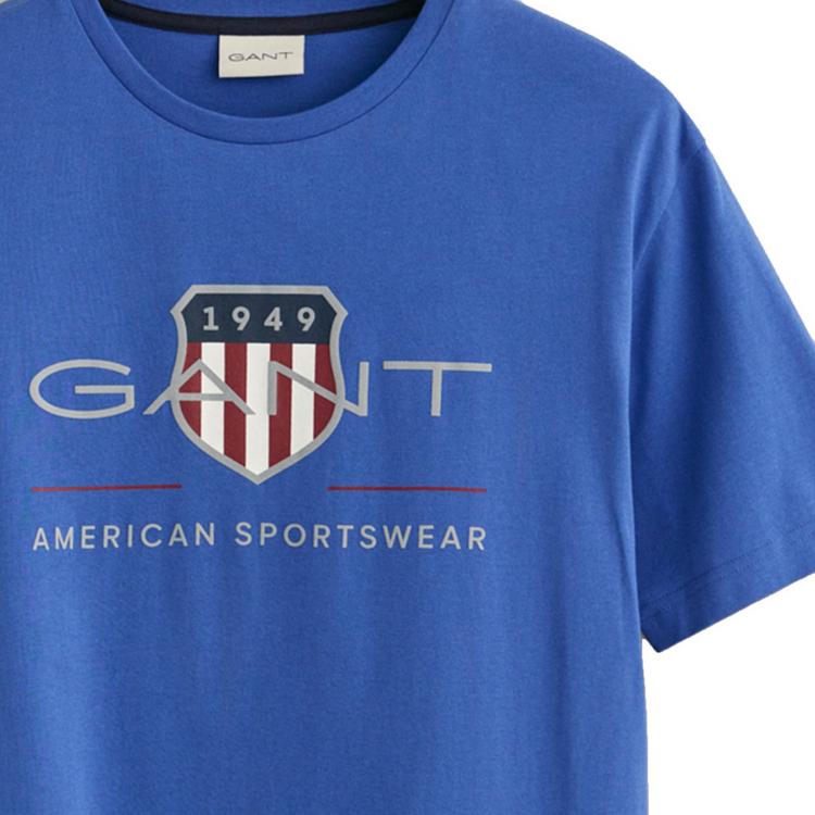 GANT GANT T-Shirt T-Shirt Herren - Blau (Rich Blue) - 0 | SportScheck