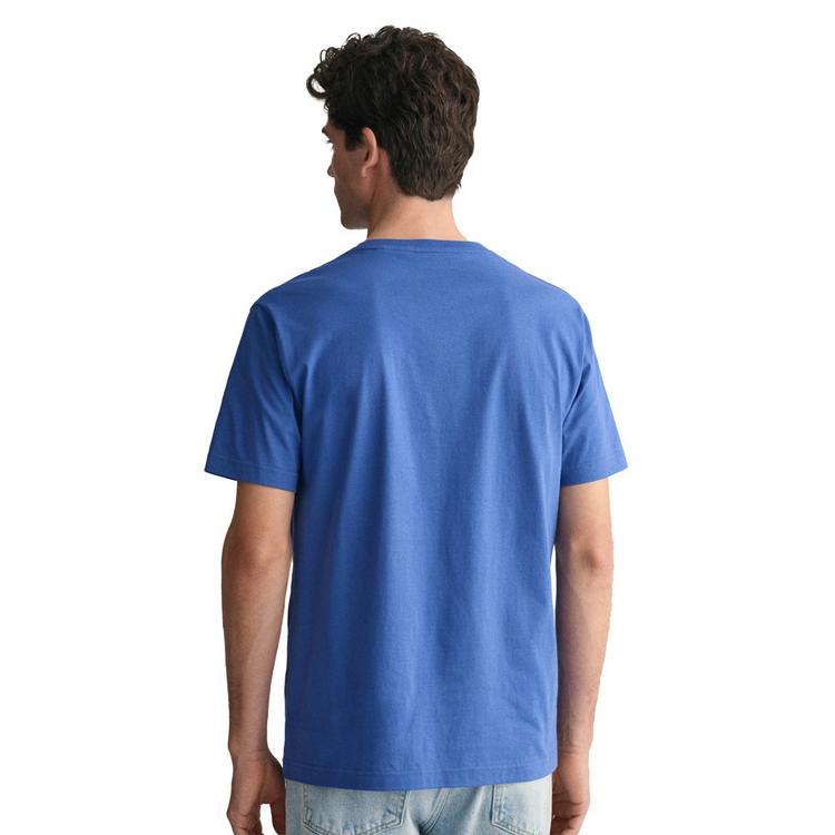 GANT GANT T-Shirt T-Shirt Herren - Blau (Rich Blue) - 2 | SportScheck