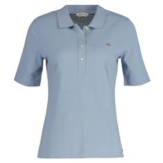 GANT Poloshirt Poloshirt Damen Hellblau