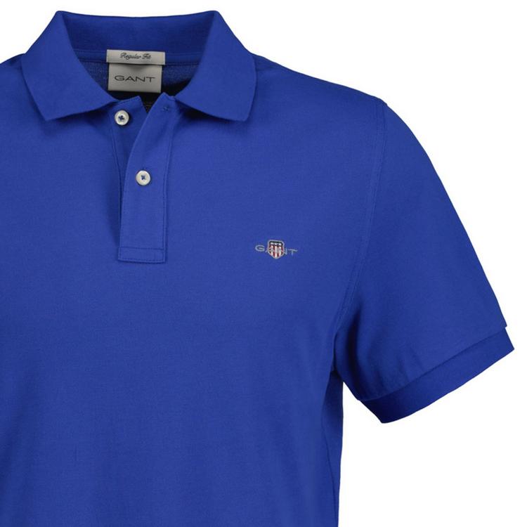 GANT GANT Poloshirt Poloshirt Herren - Blau (Rich Blue) - 0 | SportScheck